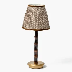 Chocolate Lotus Lampshade (18cm)