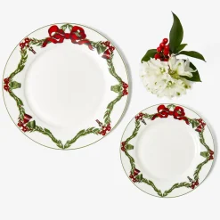 Christmas Garland Dinner Plate