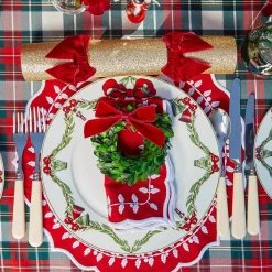 Christmas Garland Dinner Plate