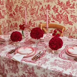 Claudette Toile Tablecloth
