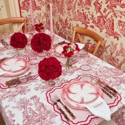 Claudette Toile Tablecloth