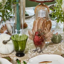 Claudia Glass Hurricane Candle Holder (Pair)