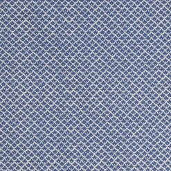Cobalt Blue Lotus Flower Fabric