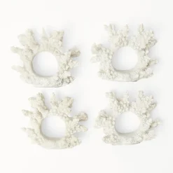 Coral Napkin Ring (Set of 4)