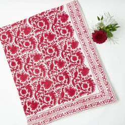 Cranberry Pheasant Tablecloth