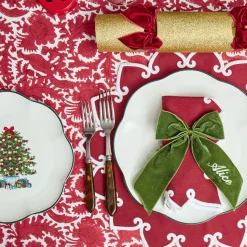 Cranberry Pheasant Tablecloth