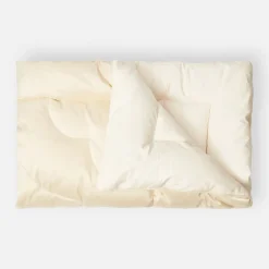 Cream Silk Eiderdown