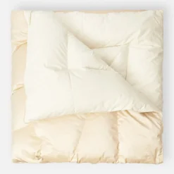 Cream Silk Eiderdown
