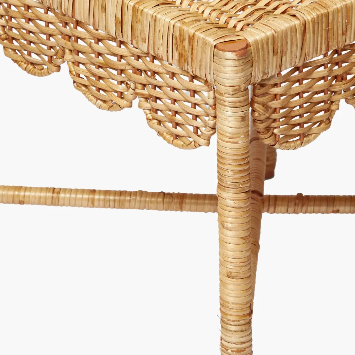 Daisy Rattan Chair with Pavilion Cushion