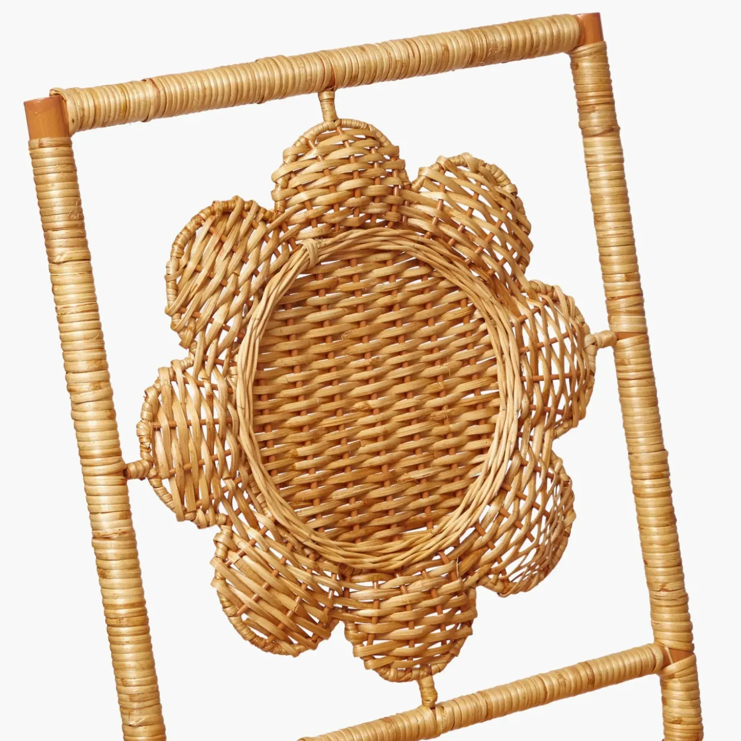 Daisy Rattan Chair with Pavilion Cushion
