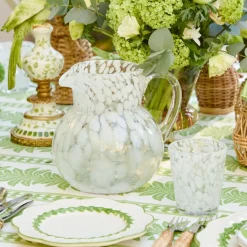 Dappled White Water Jug
