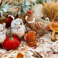 Decorative Raffia Pheasant (Pair)