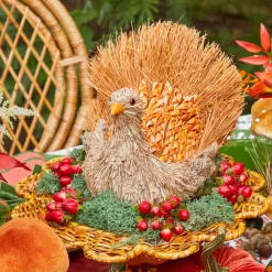 Decorative Raffia Turkey