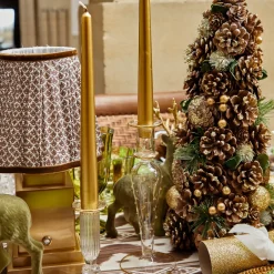 Deep Gold Candles (Set of 8)