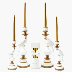 Deep Gold Candles (Set of 8)