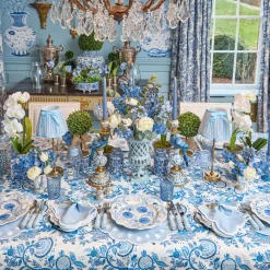 Dusty Blue Candles (Set of 8)
