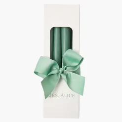 Dusty Green Candles (Set of 8)