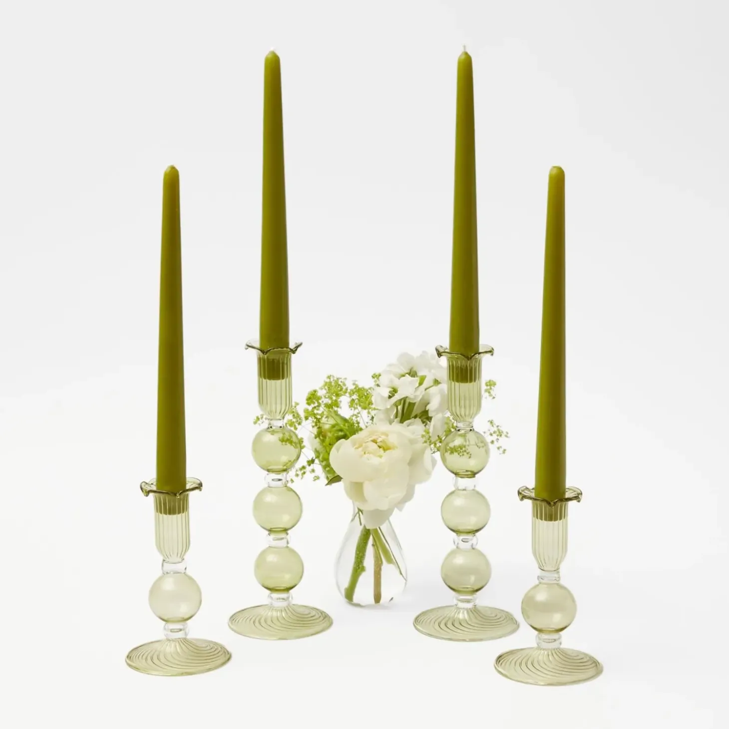 Eden Green Candle Set (Apple Green)