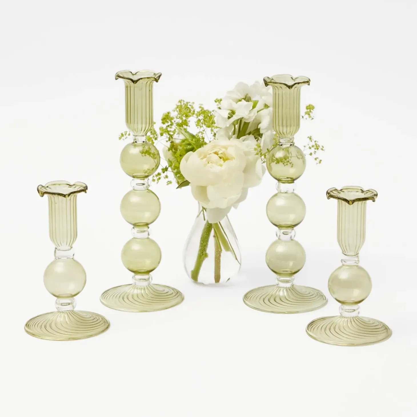Eden Green Candle Set (Apple Green)
