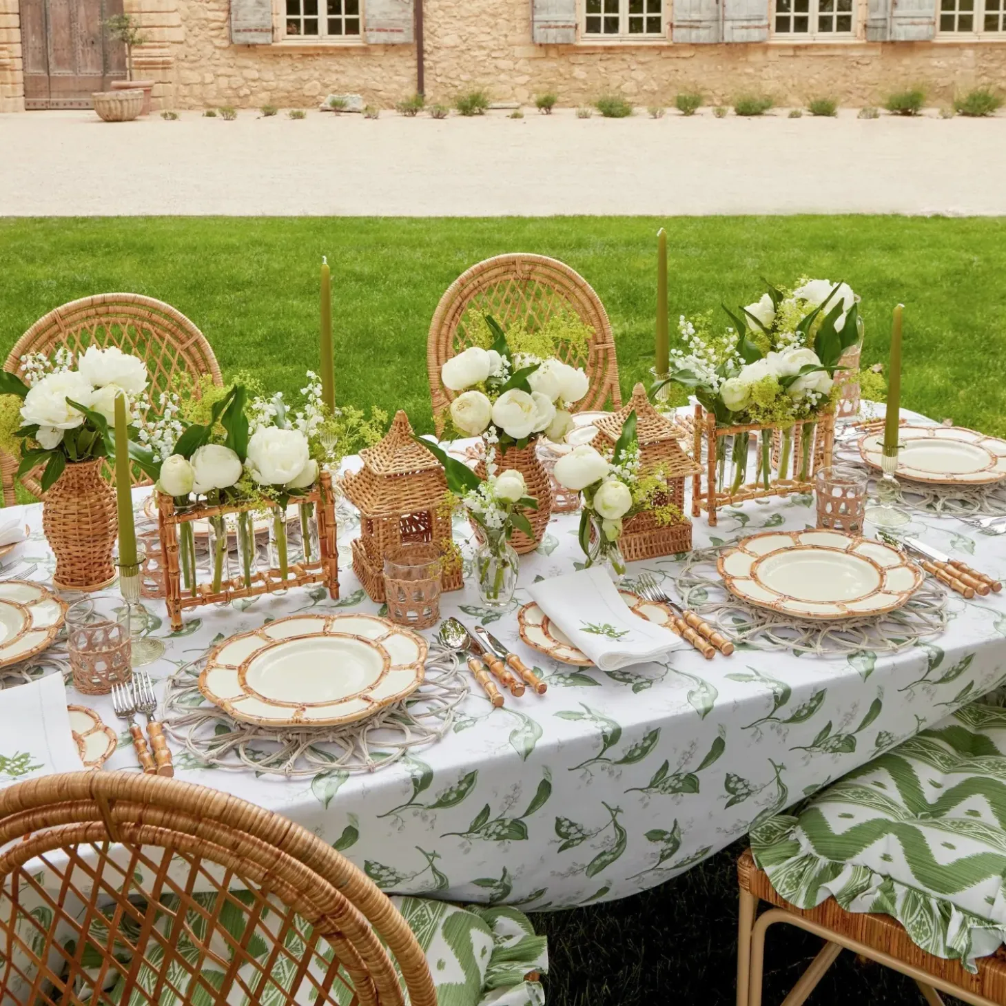 Eden Green Candle Set (Apple Green)