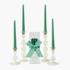 Eden Green Candle Set (Forest Green)