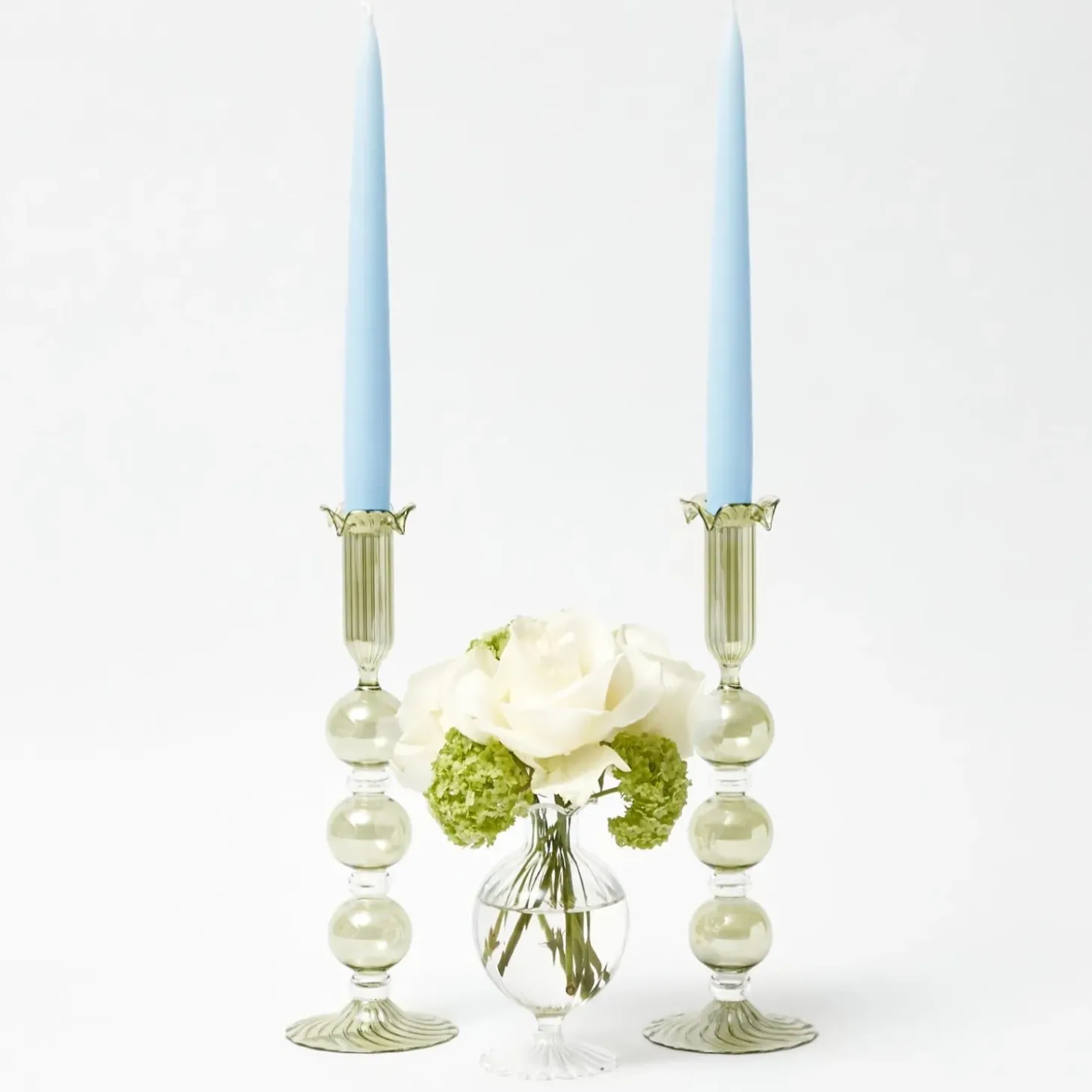 Eden Green Candle Set (Ice Blue)