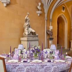 Eden Purple Candle Holder (Pair)