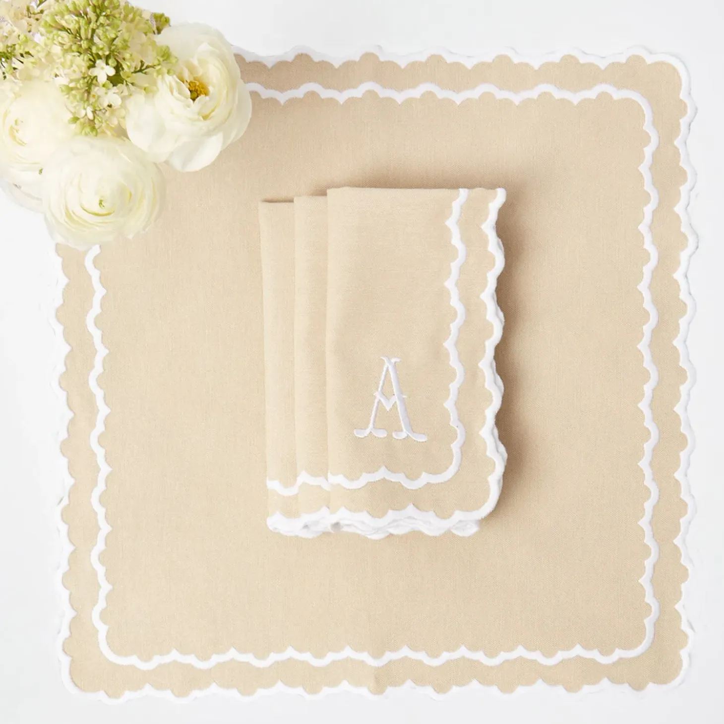Edith Sand Napkins (Set of 4)