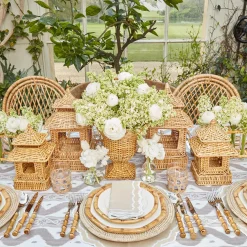 Edith Sand Placemats & Napkins (Set of 4)