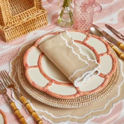 Edith Sand Placemats & Napkins (Set of 4)