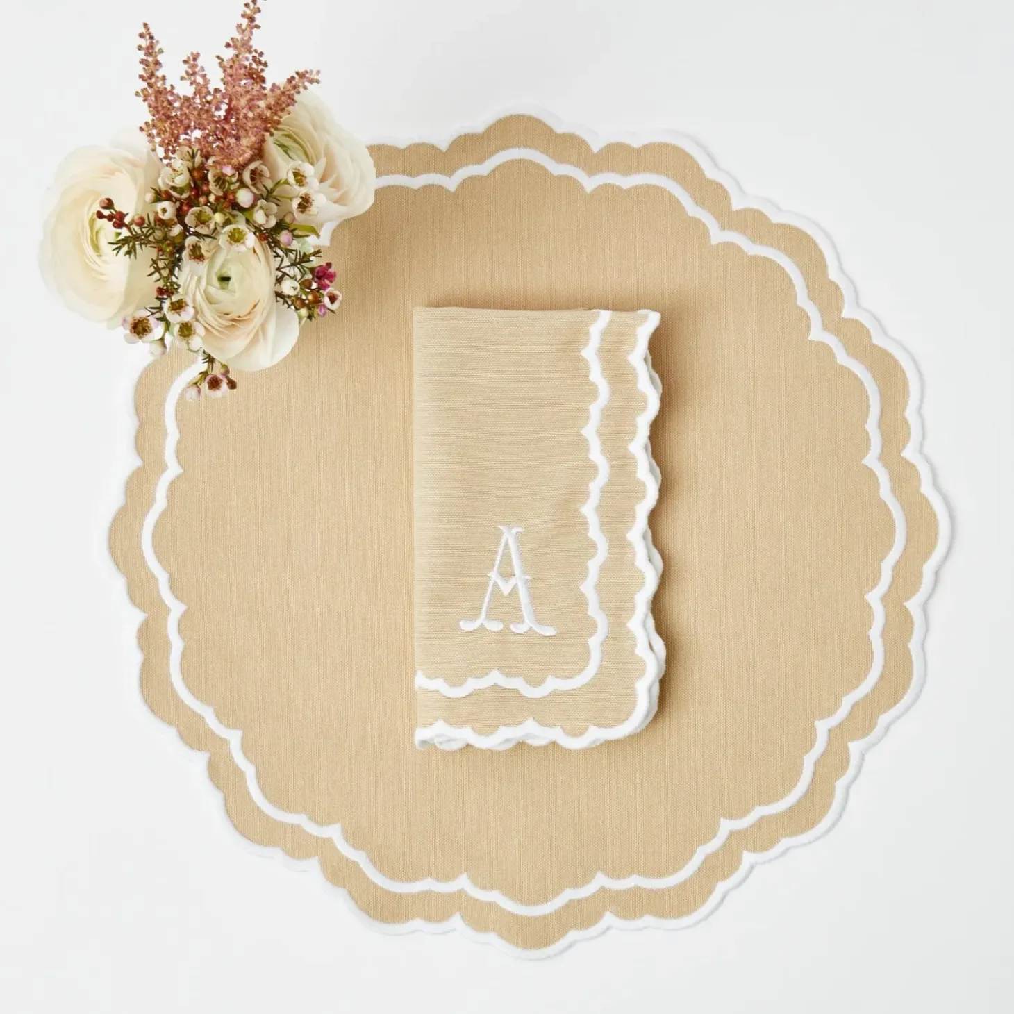 Edith Sand Placemats (Set of 4)