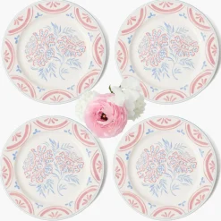 Eliza Floral Dinner Plates (Set of 4)