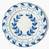 Elizabeth Blue Garland Dinner Plate