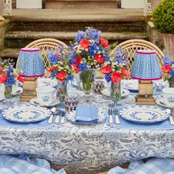 Elizabeth Blue Garland Dinner & Starter Plates (Set of 8)