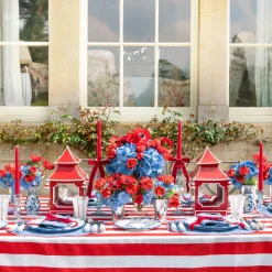 Elizabeth Blue Garland Starter Plates (Set of 4)