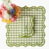 Eloise Green Gingham Napkins (Set of 4)