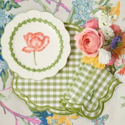 Eloise Green Gingham Placemats (Set of 4)