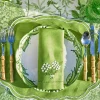 Eloise Green Placemats & Hydrangea Napkins (Set of 4)