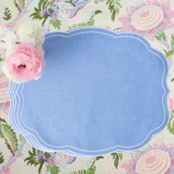 Eloise Periwinkle Placemats (Set of 4)
