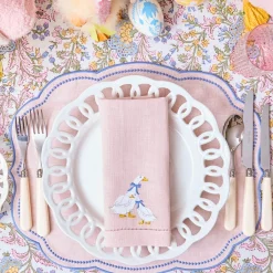 Eloise Pink & Blue Placemats (Set of 4)