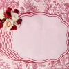 Eloise Pink & Red Placemats (Set of 4)