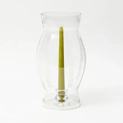 Engraved Glass Lantern