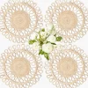 Estella Woven Round Placemats (Set of 4)