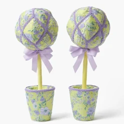 Fabric Easter Egg Tree (Pair)