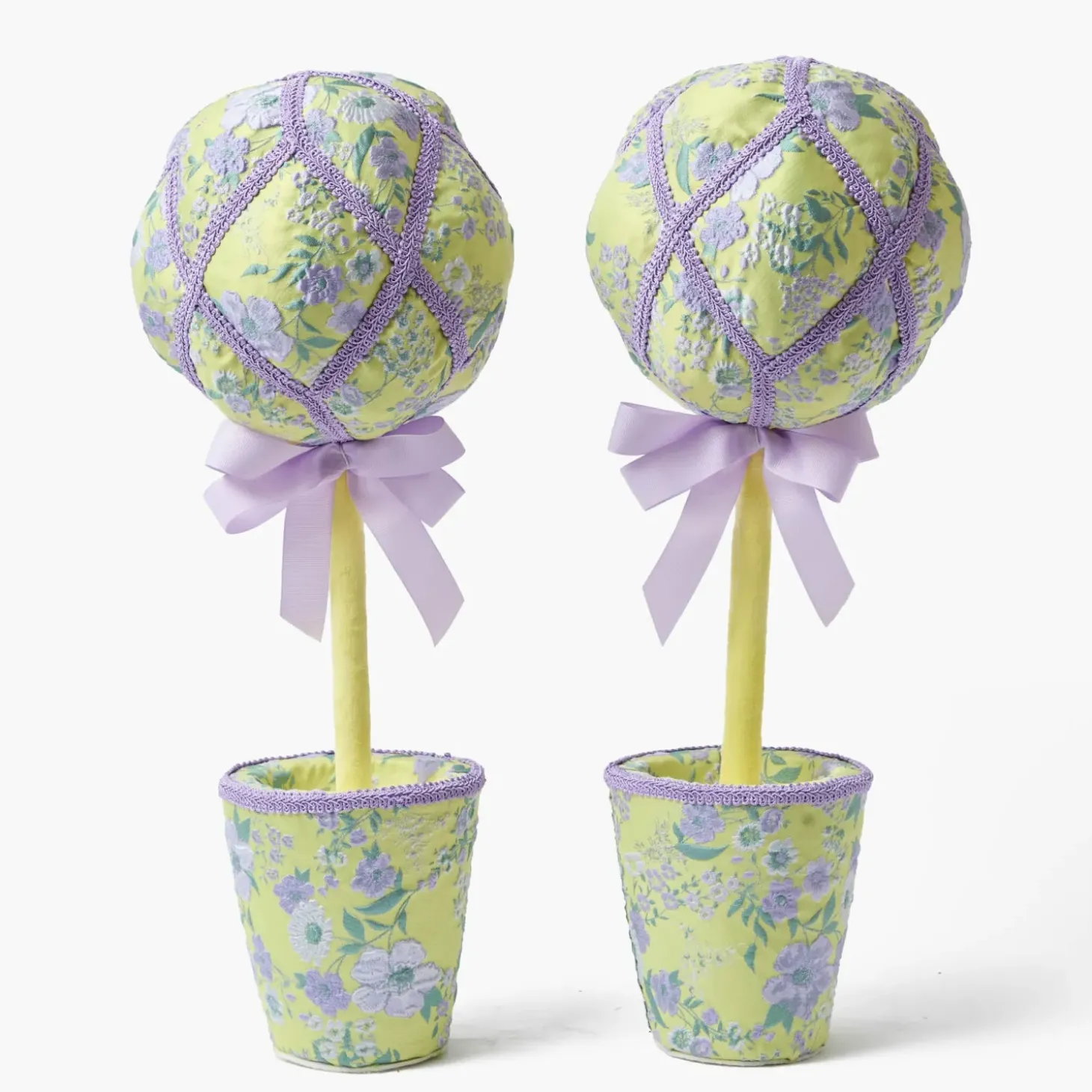 Fabric Easter Egg Tree (Pair)