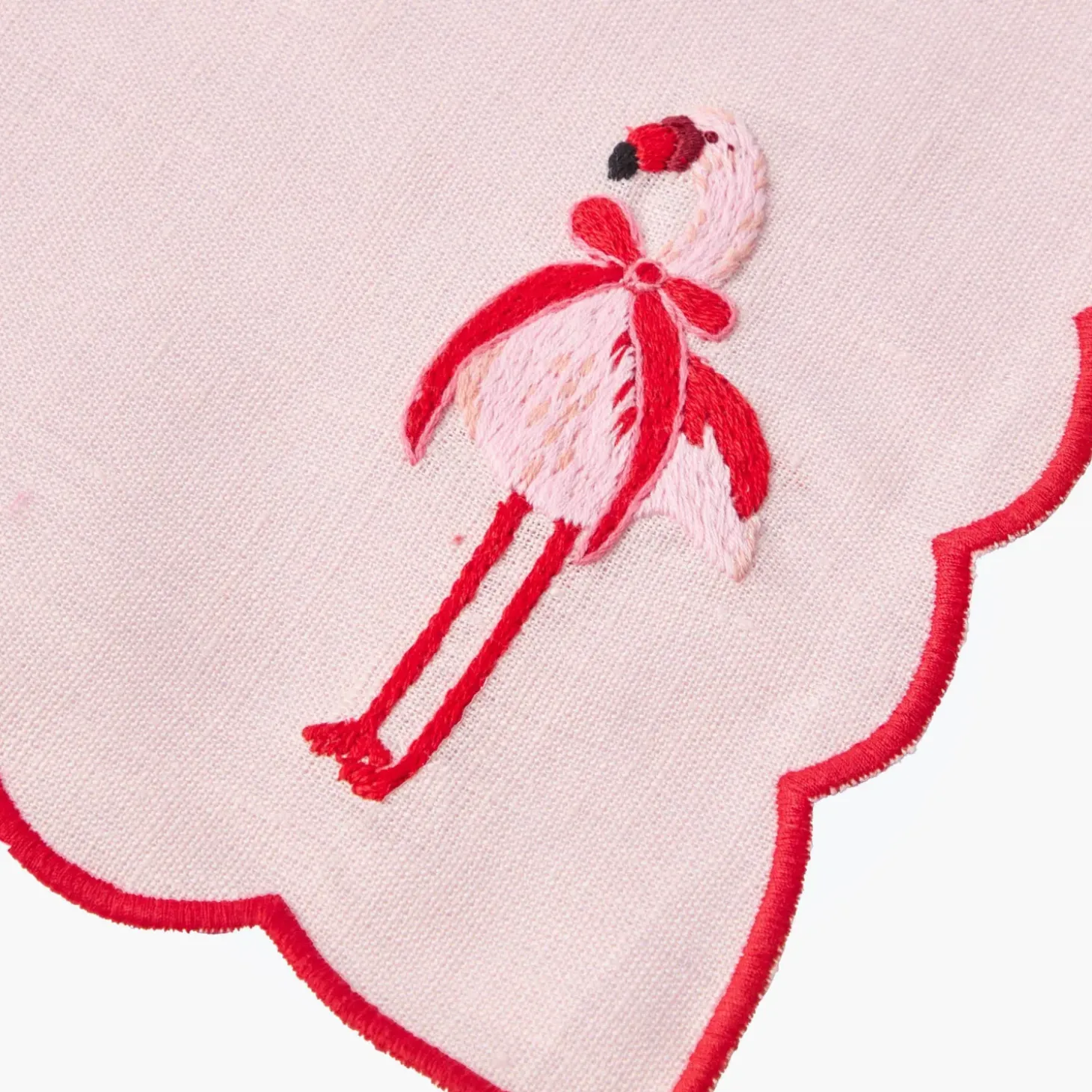 Faye Pink Flamingo Napkins (Set of 4)