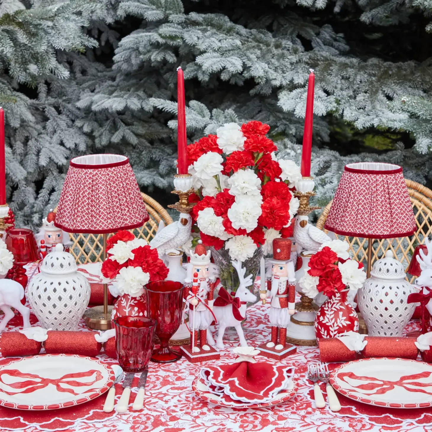 Festive Garden Tablecloth