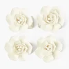 Fiore Porcelain Napkin Rings (Set of 4)