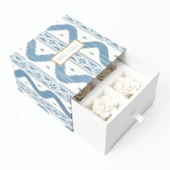 Fiore Porcelain Napkin Rings (Set of 4)