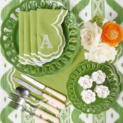Fiore Porcelain Napkin Rings (Set of 4)